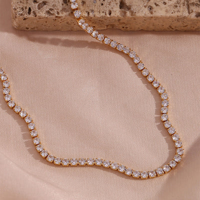 Isolde Diamant Tennis Halsband