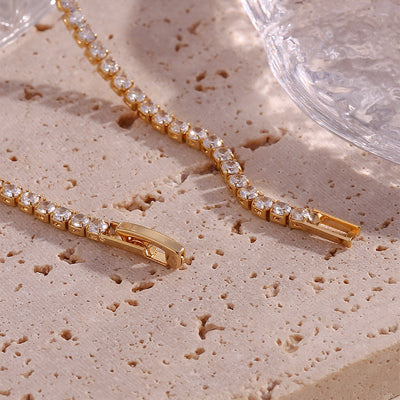 Isolde Diamant Tennis Halsband