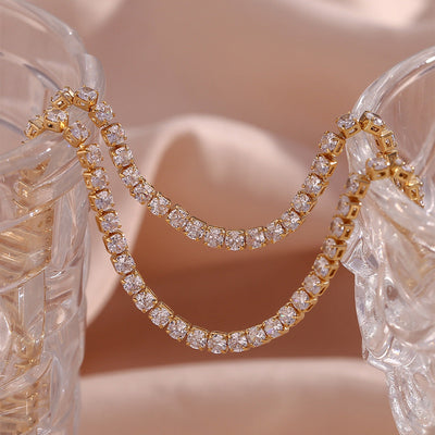 Isolde Diamant Tennis Halsband