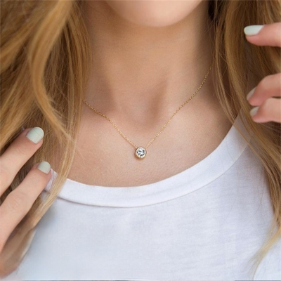 Amelia Birthstone Halsband
