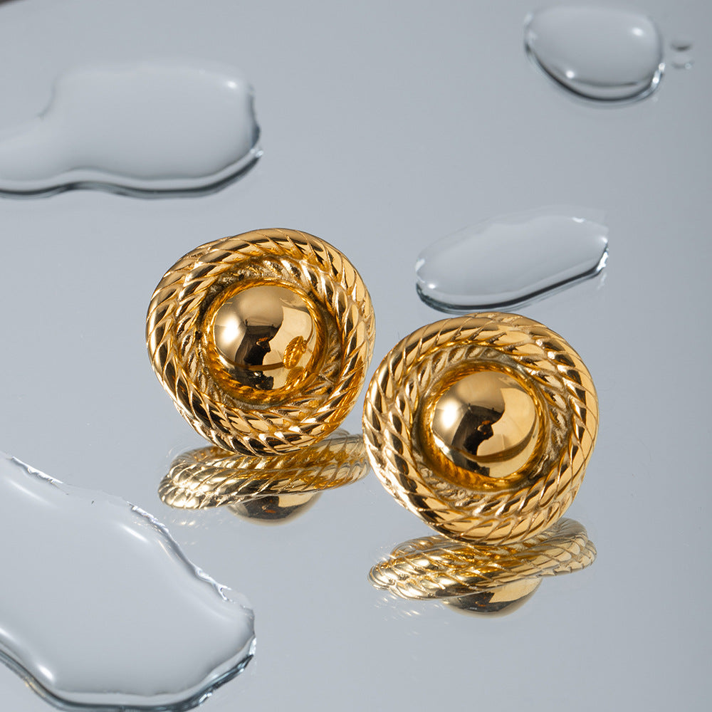 Ariadne Guld Hoop-Örhängen