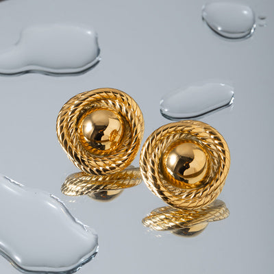 Ariadne Guld Hoop-Örhängen