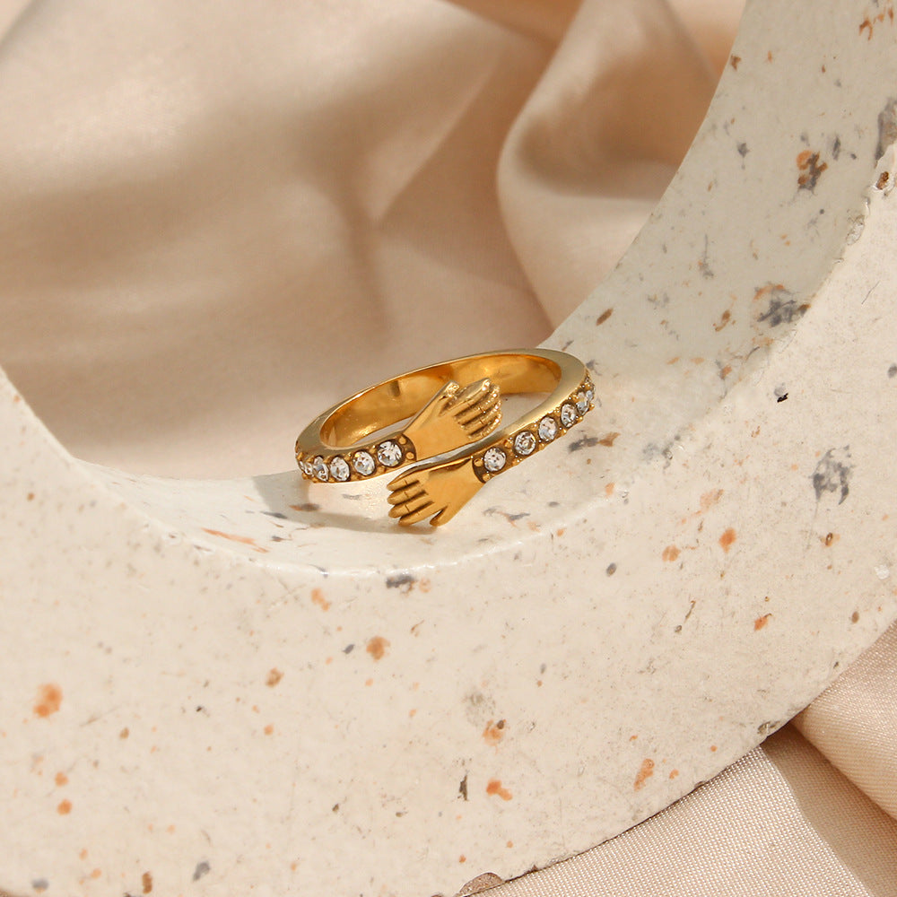 Guldamaryllis Statement-ring