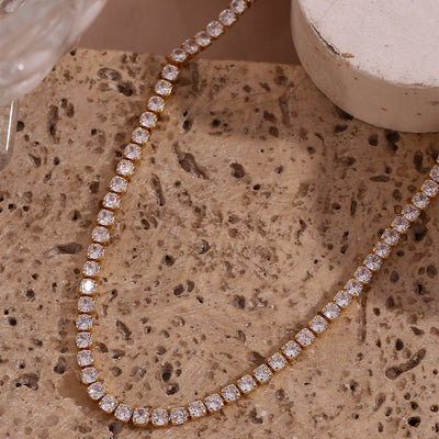 Isolde Diamant Tennis Halsband