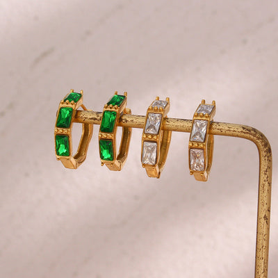 Elira Diamant Hoopörhängen