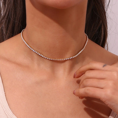 Isolde Diamant Tennis Halsband
