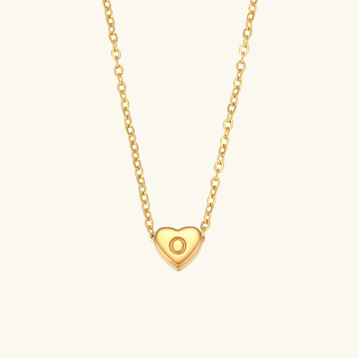 Initial Heart Guldkedja