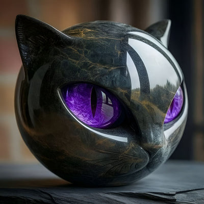 Noiraude™ | Skulptur av svart katt