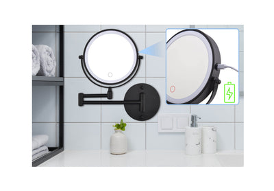 Endivo LED Sminkspegel - 7x Förstoringsfunktion