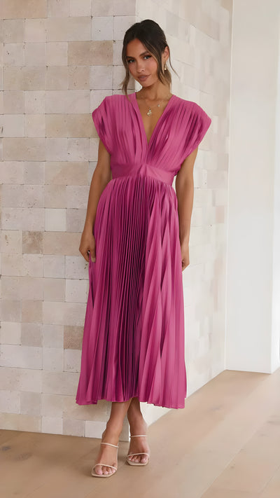 Sirelia™ - Elegant plisserad klänning