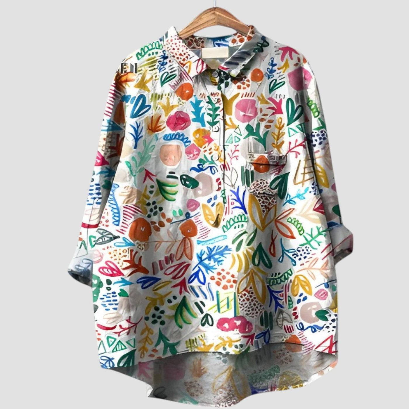Ottavia™ – Feminin Blus med Elegant Silhuett för varje Tillfälle