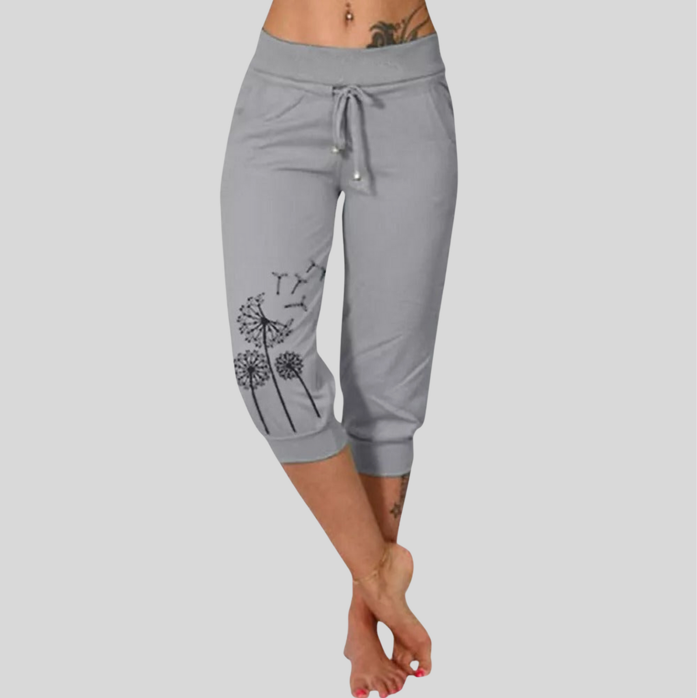 Xara™ – Avslappnade jogger-capribyxor