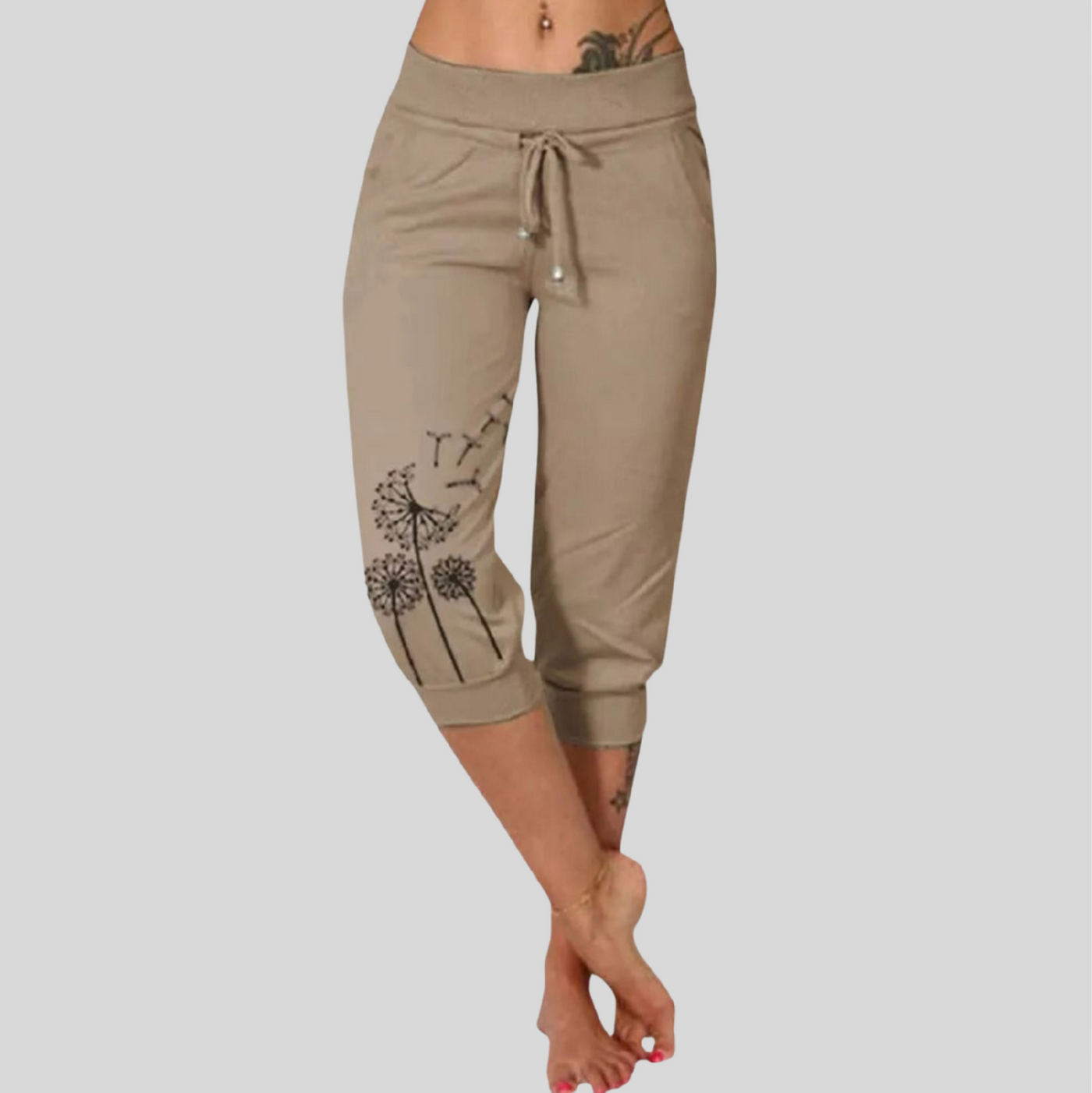 Xara™ – Avslappnade jogger-capribyxor