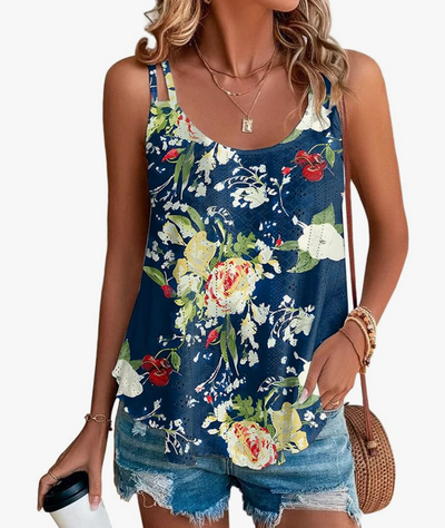 Diane™ | Luftigt sommarlinne med broderad känsla