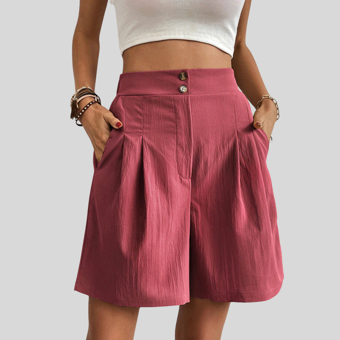 JUNE™ - Eleganta och bekväma damshorts