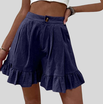 Kissha™ – Vippiga shorts med volangkant