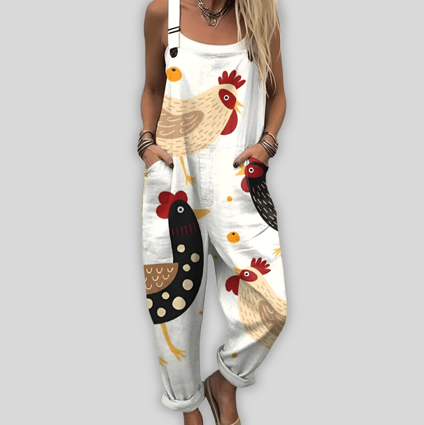 Aukje™ | Elegant Jumpsuit med Ledig Passform för Avslappnad Stil
