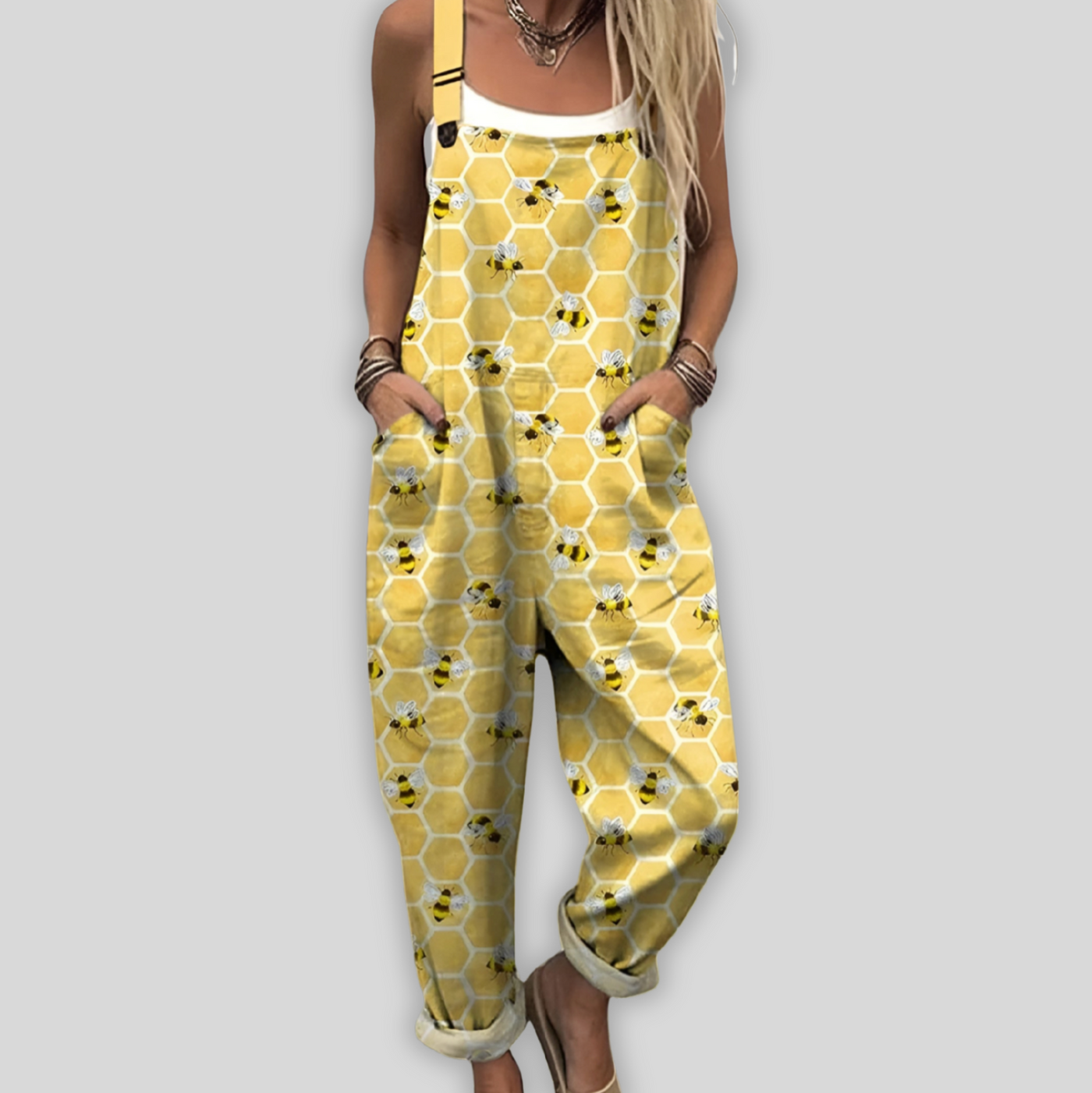 Aukje™ | Elegant Jumpsuit med Ledig Passform för Avslappnad Stil