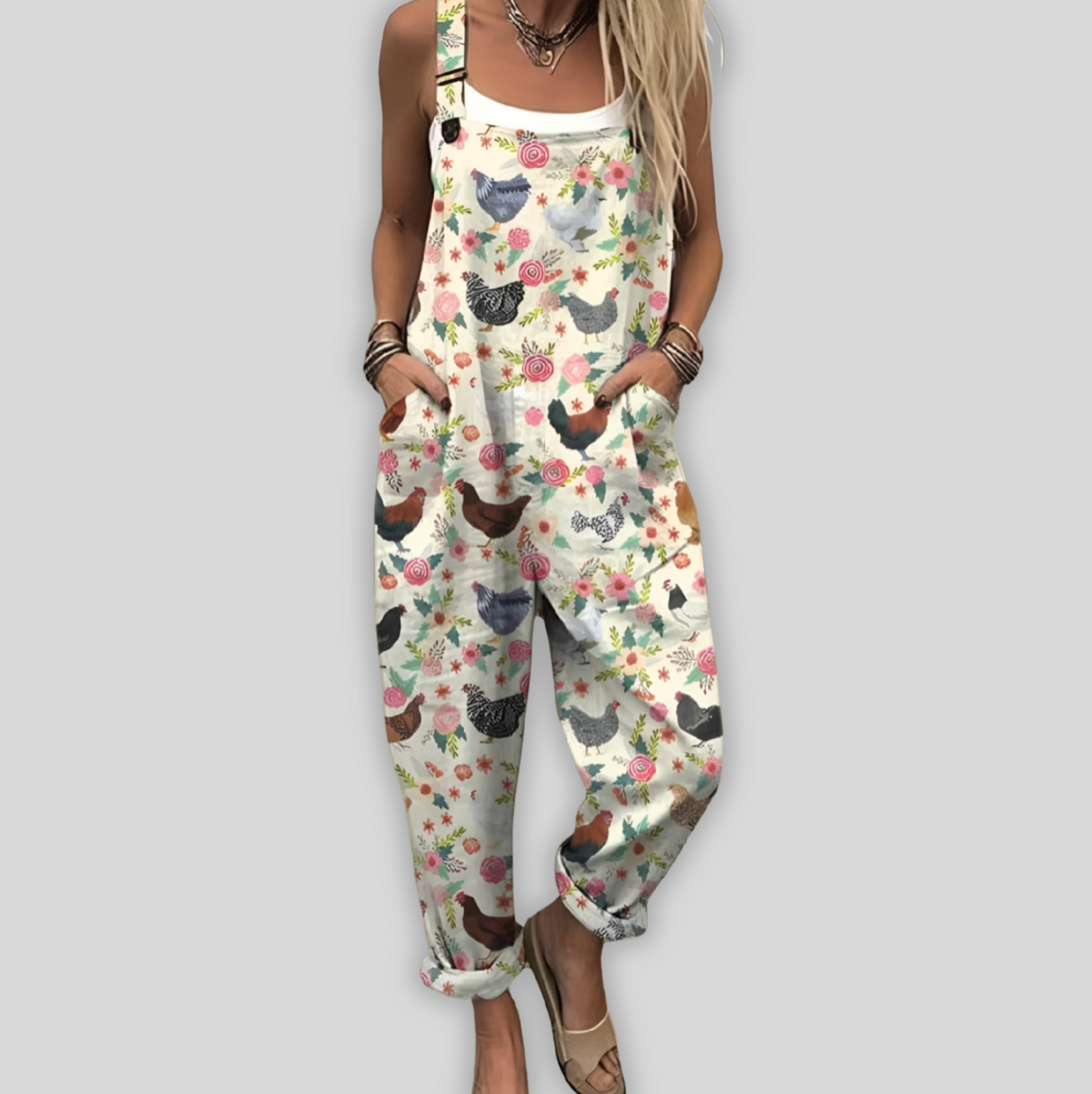 Aukje™ | Elegant Jumpsuit med Ledig Passform för Avslappnad Stil