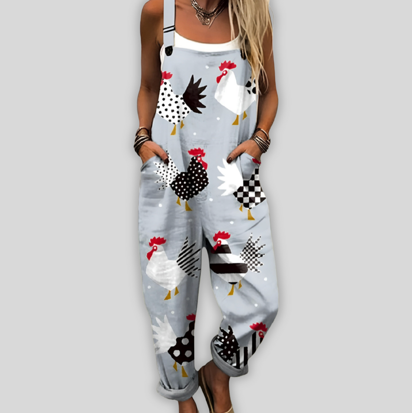 Aukje™ | Elegant Jumpsuit med Ledig Passform för Avslappnad Stil