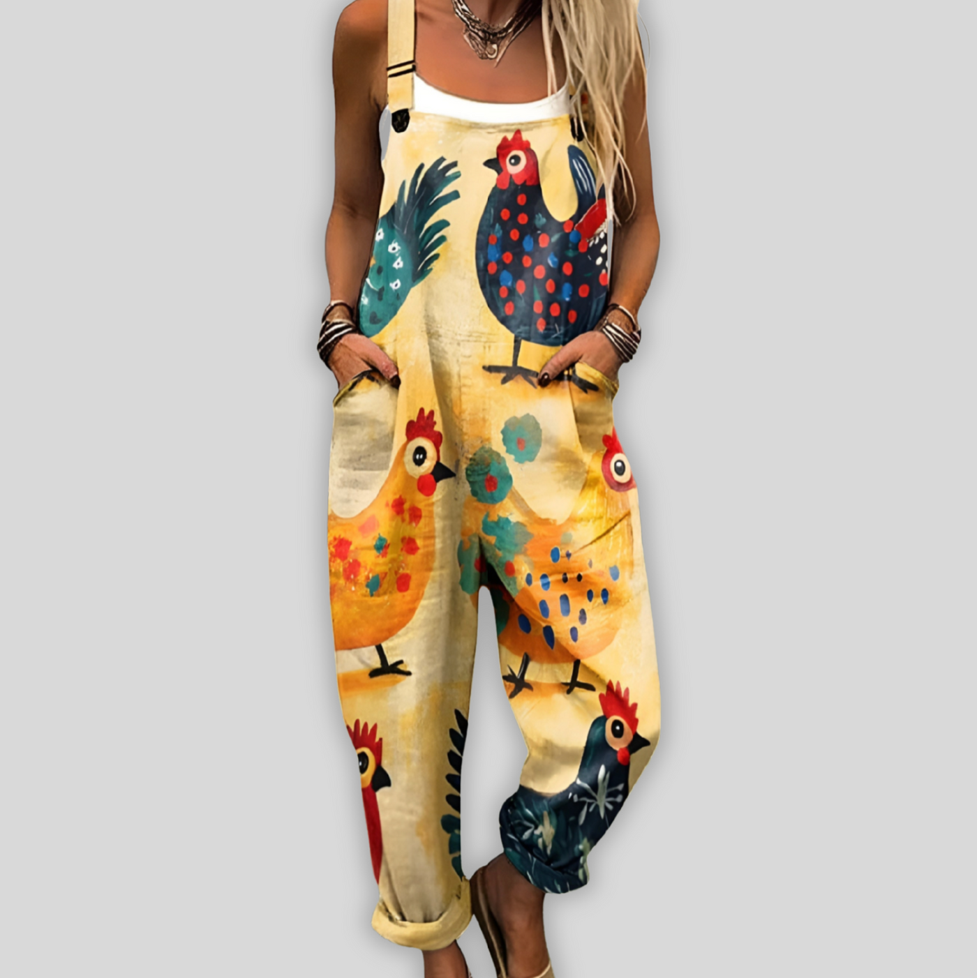 Aukje™ | Elegant Jumpsuit med Ledig Passform för Avslappnad Stil