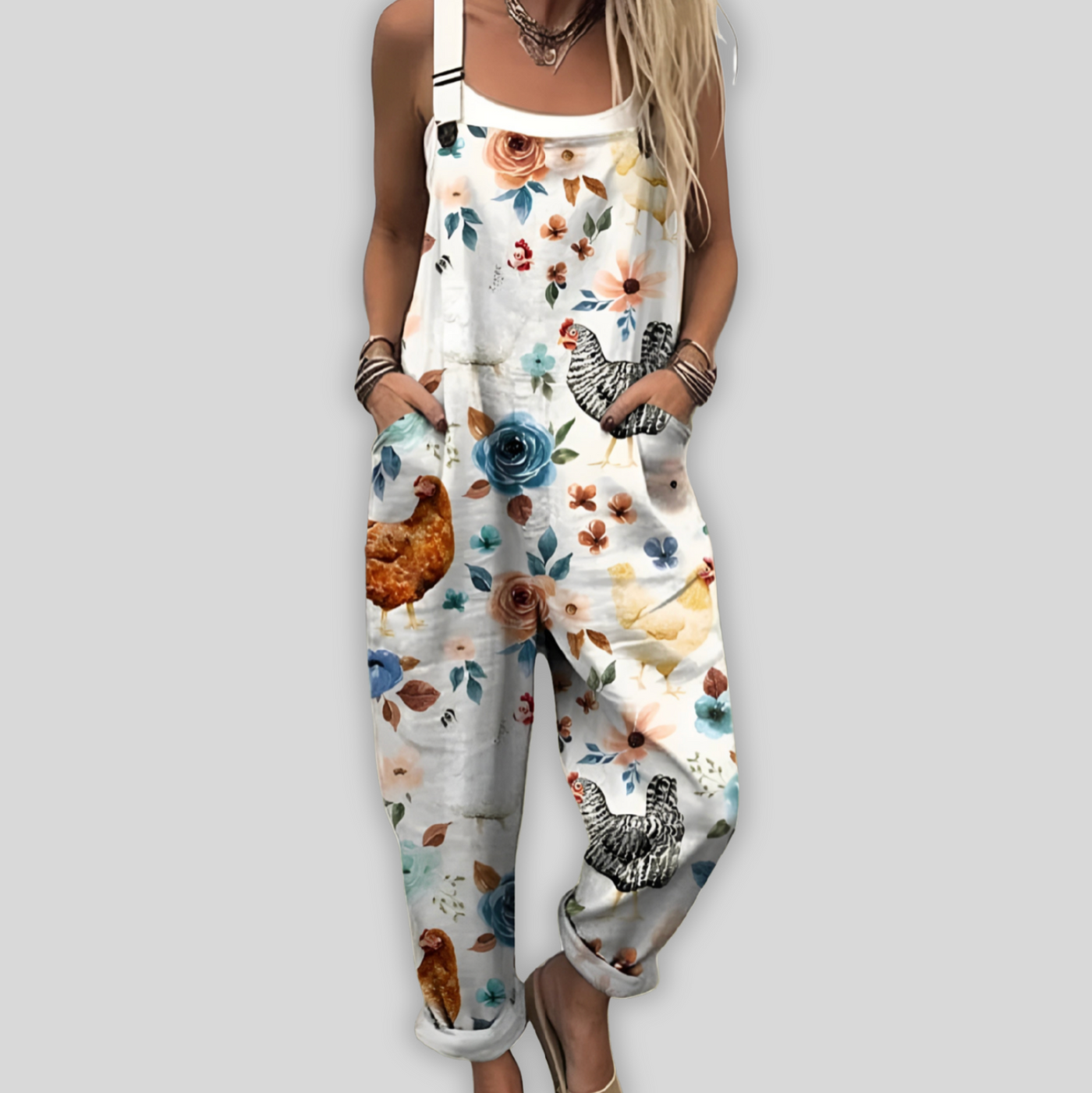 Aukje™ | Elegant Jumpsuit med Ledig Passform för Avslappnad Stil