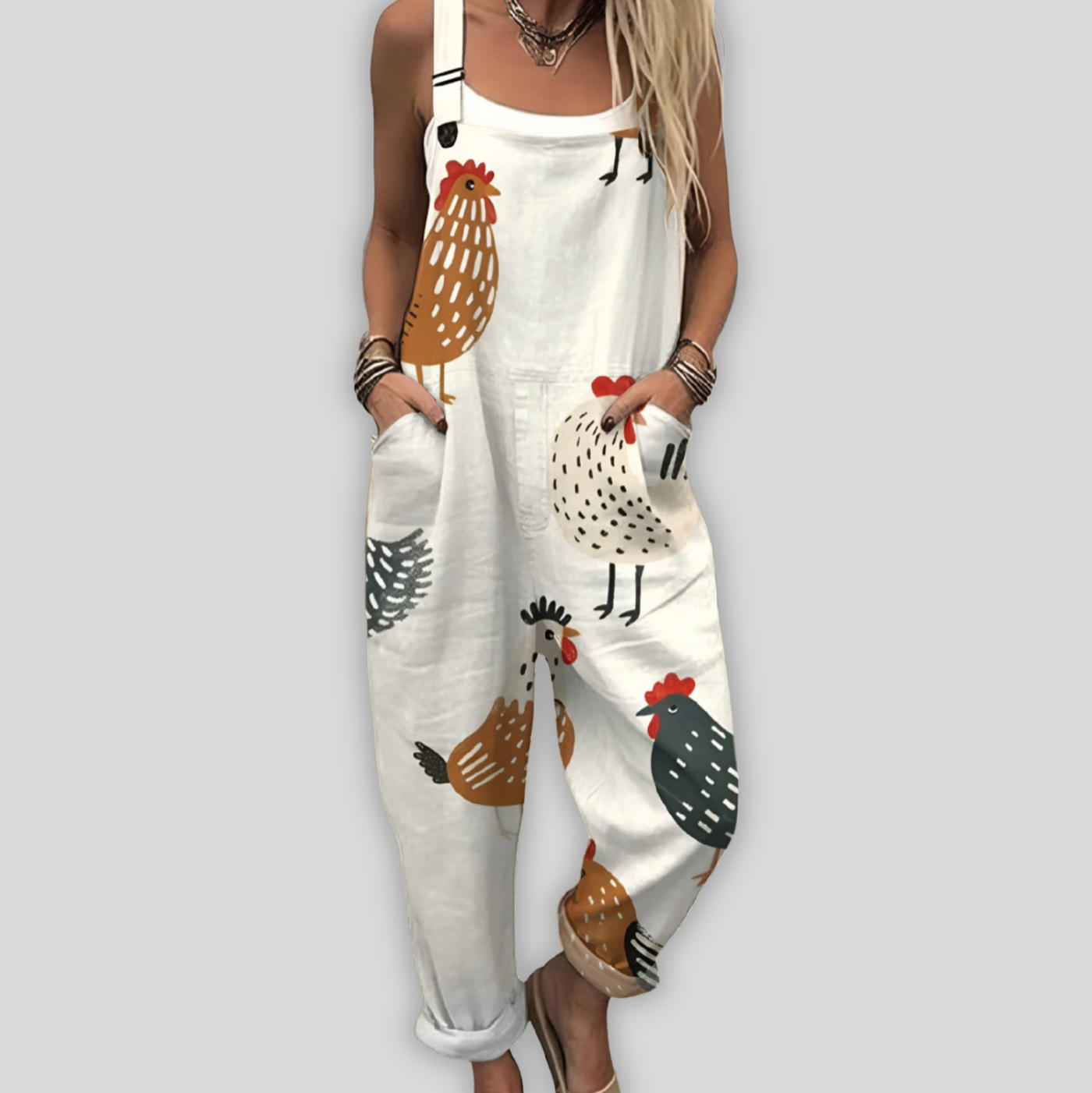 Aukje™ | Elegant Jumpsuit med Ledig Passform för Avslappnad Stil