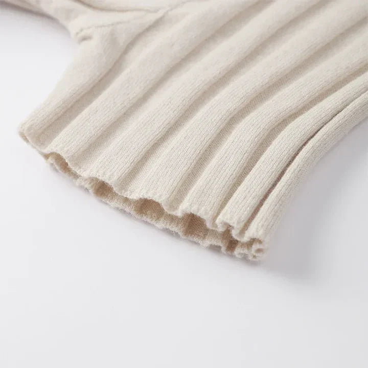 Edithe™ - Elegant randig klänning
