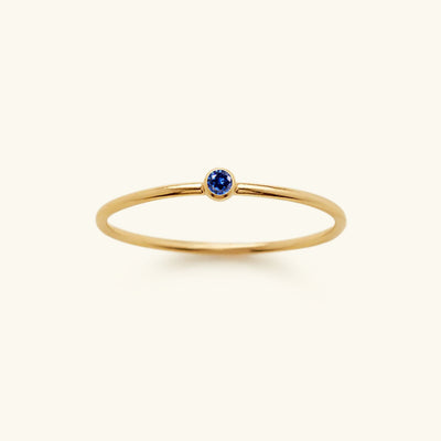 Amelya Birthstone Stacking Ring
