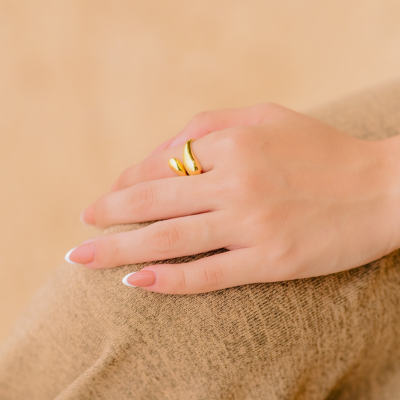 CORA Ring med Justerbar Storlek