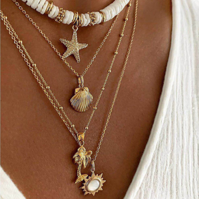 Flerlagrat Retro Halsband
