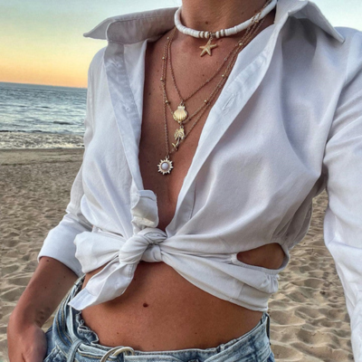 Flerlagrat Retro Halsband