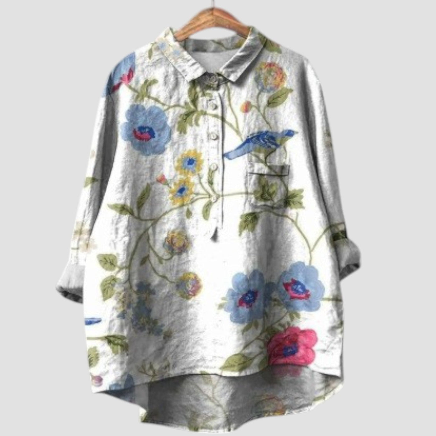Ottavia™ – Feminin Blus med Elegant Silhuett för varje Tillfälle