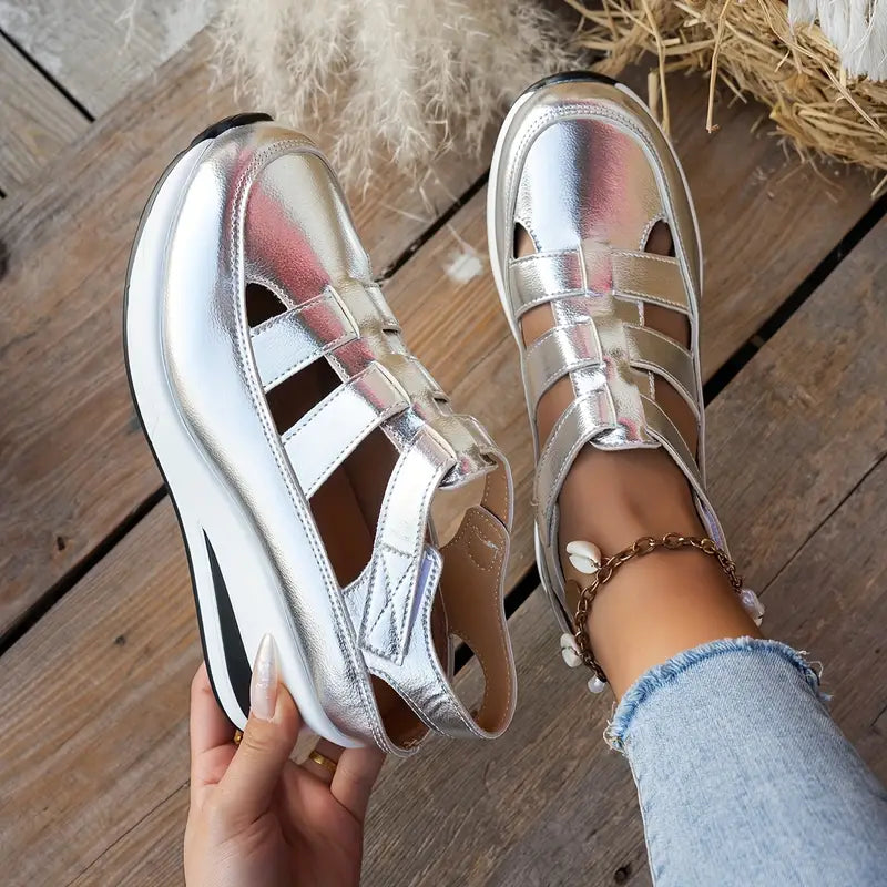 Liliana™ – Stilfulla Sandaler med Kardborreband