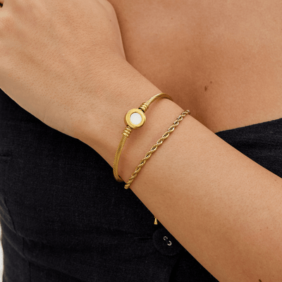 Melinda Guld Roterbart Armband